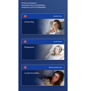 MagicBall® Schlafgerät gegen Schlaflosigkeit Schlafqualität verbessern Weiß